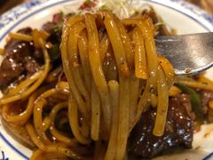 台式黑椒一口和牛炒扁意大利面-青花亭 Aobana HK