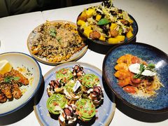 鲜茄茸大虾配马斯卡朋意大利面-BE BRIGHT KITCHEN(正佳广场店)