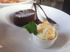 熔岩巧克力配冰激凌-IL Forno 意坊·意大利餐厅(花园店)