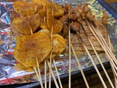 -路边摊小炉子烧烤