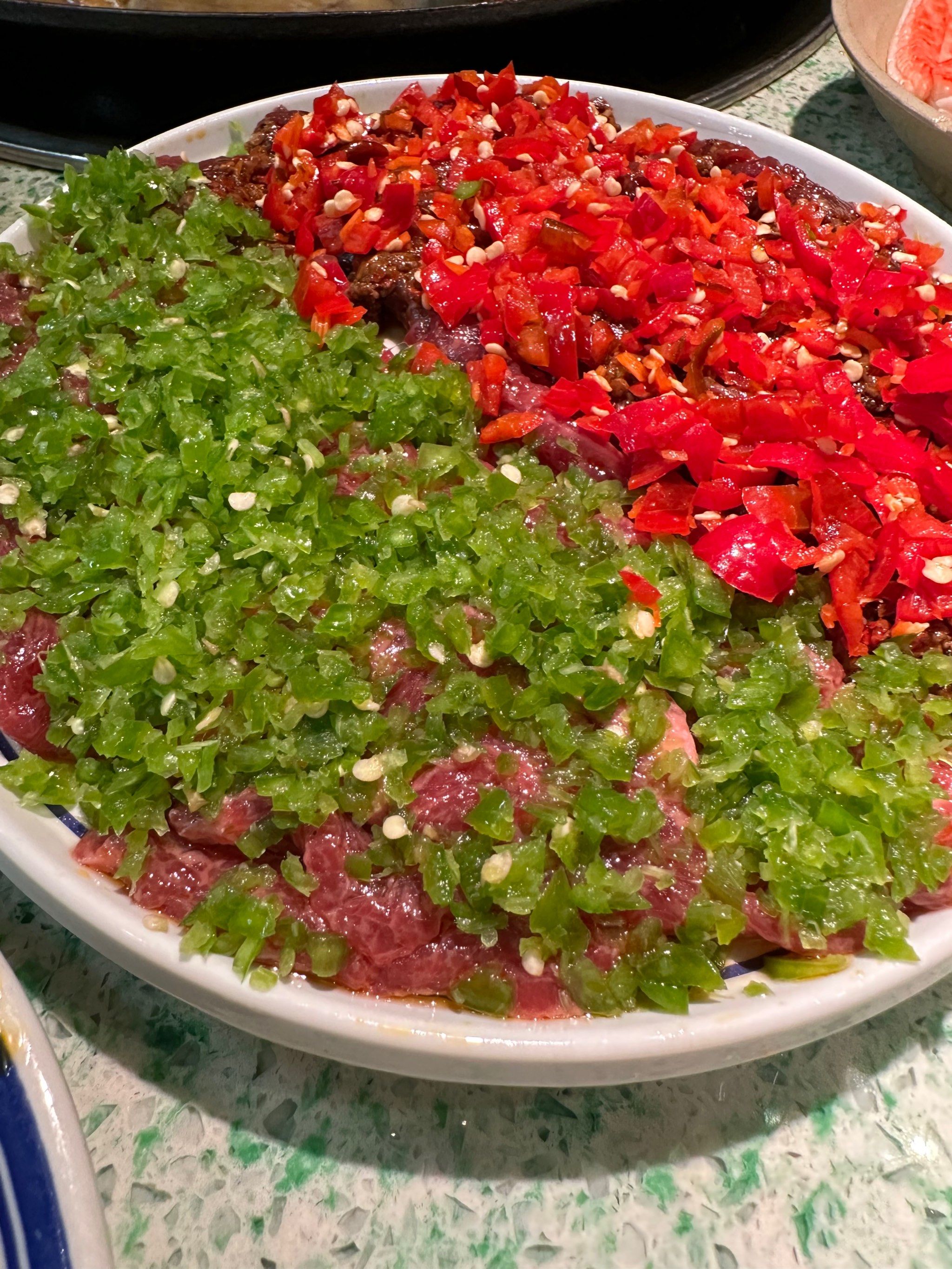 双椒牛肉