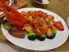 上汤伊面焗龙虾-江南村酒家