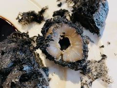 柚子黑醋汁酥皮海参-北京泰富酒店-柏景轩中餐厅