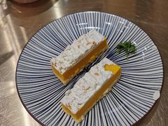 南瓜慕斯蛋挞-龍堂蟹黄小笼包(万家丽店)
