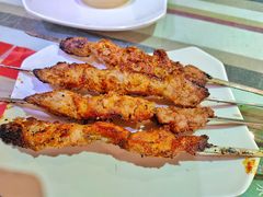 羊肉串-语言大学-清真食堂