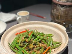 沙茶肉糟啫云南扁豆-小炳胜(卓悦中心店)