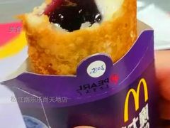 蓝莓芝士派-麦当劳(松江南乐得来速店)