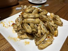 -东来菜馆•手抓海鲜家常菜•海鲜锅贴(鸽子窝店)