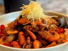 油爆虾-湖滨28中餐厅·西湖宴·杭州君悦酒店