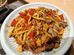 鲜切吊龙炒酸笋-水平有限广西米粉·广西风味集(五道口店)