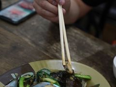 姜葱炒青口-贞姨美食·老字号海鲜大排档