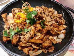 干锅牛蛙-渝蛙馆(新百店)