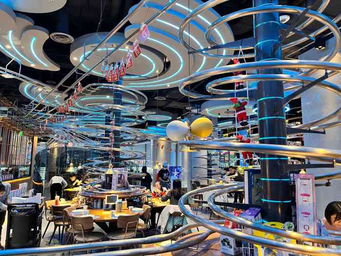 spacelab失重餐厅(苏州中心店)-"评论托店,两大一小,一大一小回来拉