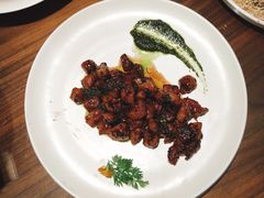 黑椒青酱牛肉粒-将相和·海鲜蒸饺大连菜