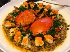 咸蛋肉饼蒸膏蟹-三利音·东方司宴(外滩店)