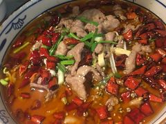 水煮肉片-付掌柜在成都·热炒砂锅集(金禾店)