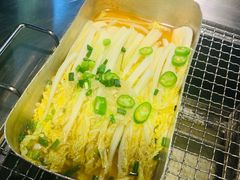 娃娃菜-大丘街路边烤牛肉