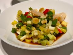 老虎菜拌鸟贝-新荣记(建国门外大街店)