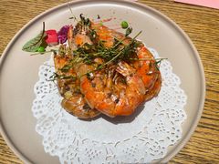 黑胡椒阿根廷大虾-甜阿姨·天台花园私房菜(万松园店)