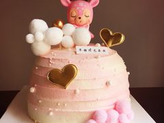 麋鹿新西兰动物奶油蛋糕-艾加柒克蛋糕茶歇甜品台(春熙路店)