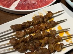 烤羊肉串-快乐小羊·内蒙牛羊肉火锅(流花中心店)