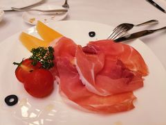 帕尔马火腿配蜜瓜-casamosaico卡萨马可意大利餐厅