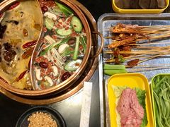 香菜牛肉串串-镇江龙·火锅串串(武侯祠店)