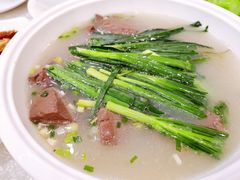 韭菜猪红-龙的酒楼·手工早茶·顺德菜(近良路店)