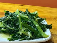 清炒油麦菜-西北兄弟大盘鸡卷子鸡