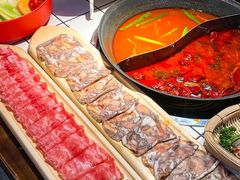 -热火朝天鲜切牛肉火锅(南强街巷店)