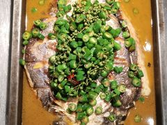 -探鱼·鲜青椒爽麻烤鱼(中天广场店)