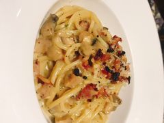 意式奶油培根蘑菇意大利面-娜娜家·Nana's restaurant(国金汇店)