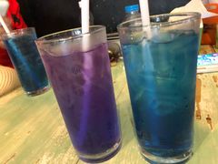 -蝶豆花蓝面条