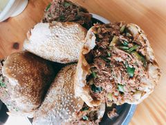 烧饼夹肘子肉-昌顺马记小吃店(昌盛园店)