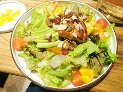 煎挪威三文鱼芒果黑醋沙拉-幸邻食堂