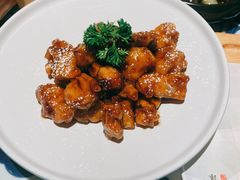 雪花糖醋里脊-绿茶餐厅(布吉万象汇店)