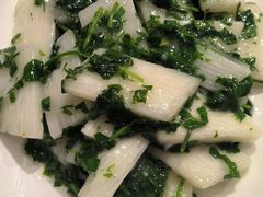 荠菜炒山药-金米箩大酒店(五角场店)