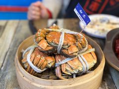 清蒸母螃蟹-祥鹤龙虾螃蟹