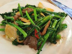 菜心炒牛肉-新东城喜宴海鲜酒家(同德店)