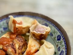 鲜肉煎饺-无名氏宵夜小摊(祝家三姐妹馄饨店)