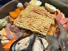 -辛明堂洞韩式芝士年糕火锅(万达店)
