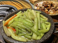 铁板鲜芋梗-农厨好味·温泉鹅·农家菜