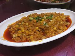 粑豌豆烧肠头-易老妈蹄花.特色川菜(人民公园总店)