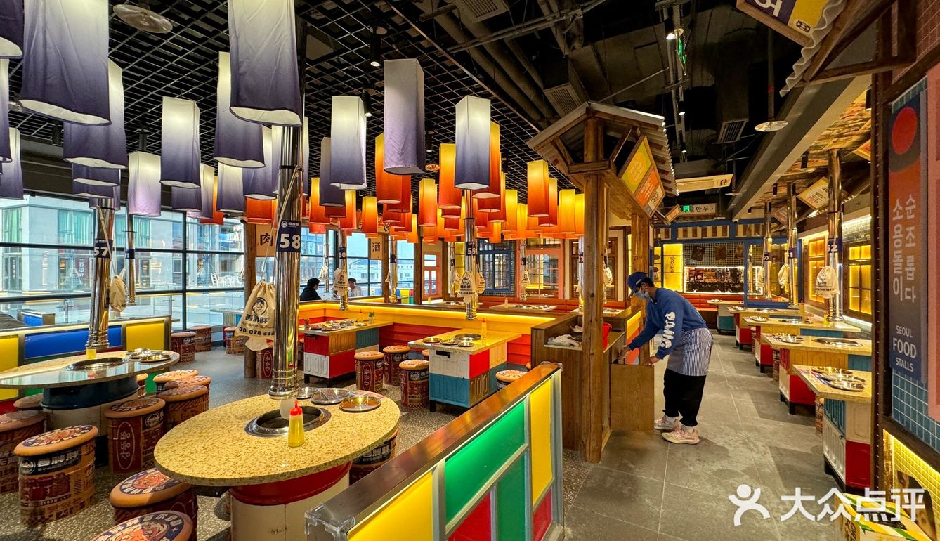 桂林万象城新开的！！韩国🇰🇷烤肉自助🔥