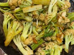 干锅有机花菜-金豆角砂锅焖面(安贞店)