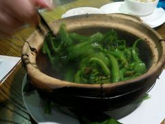 虾酱啫芥兰苗-广东道至正餐厅(区庄店)