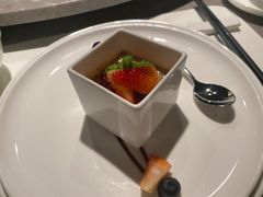 龙井焦糖炖奶-木守西溪溪隐餐厅