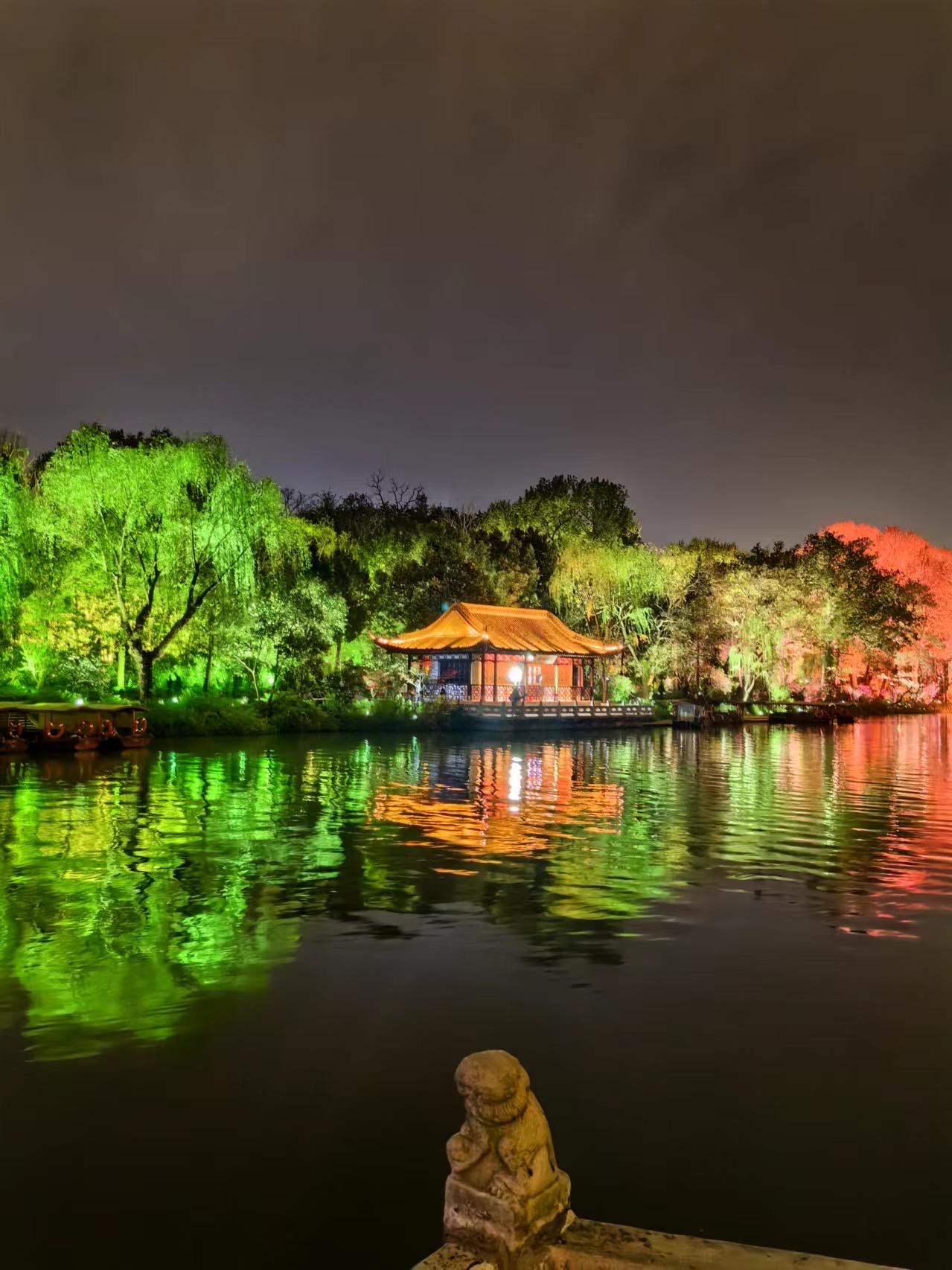 瘦西湖夜景图片图片