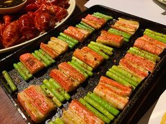 烤蟹柳蒜苗-一棠龙虾•王牌虾球(光谷天地店)