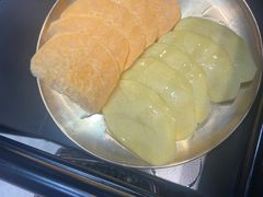 土豆红薯拼盘-坛子李地摊烤肉(罗斯福店)